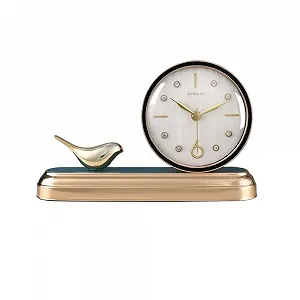 Купить Настольные часы Yixinzi-2024 Позолоченные птицы Декоративные Современные - Фото 1 Настольные часы Yixinzi-2024 Позолоченные птицы Декоративные Современные - Фото 1