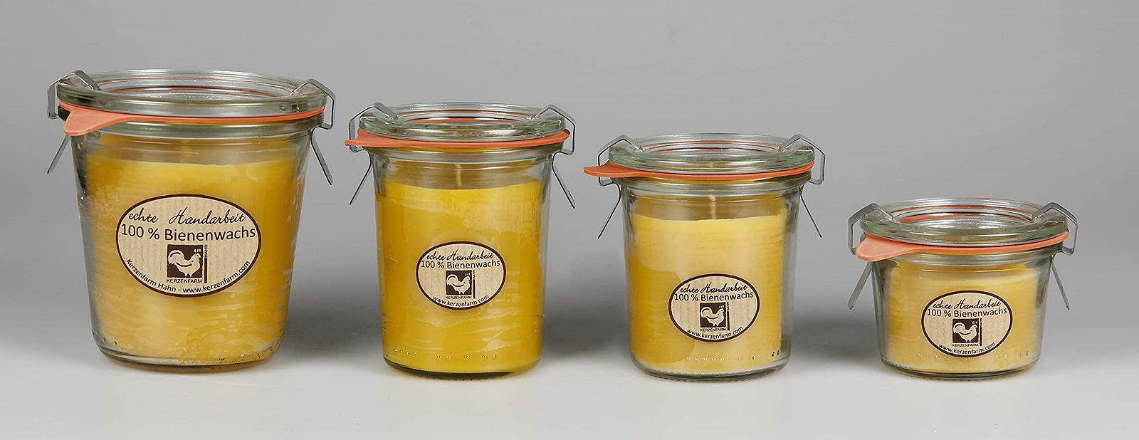 Свічка Kerzenfarm Hahn Beeswax У скляній банці 290 мл Натуральна бджолиний віск Справжнє ручна робота, фото №2 Свічка Kerzenfarm Hahn Beeswax У скляній банці 290 мл Натуральна бджолиний віск Справжнє ручна робота, фото №2