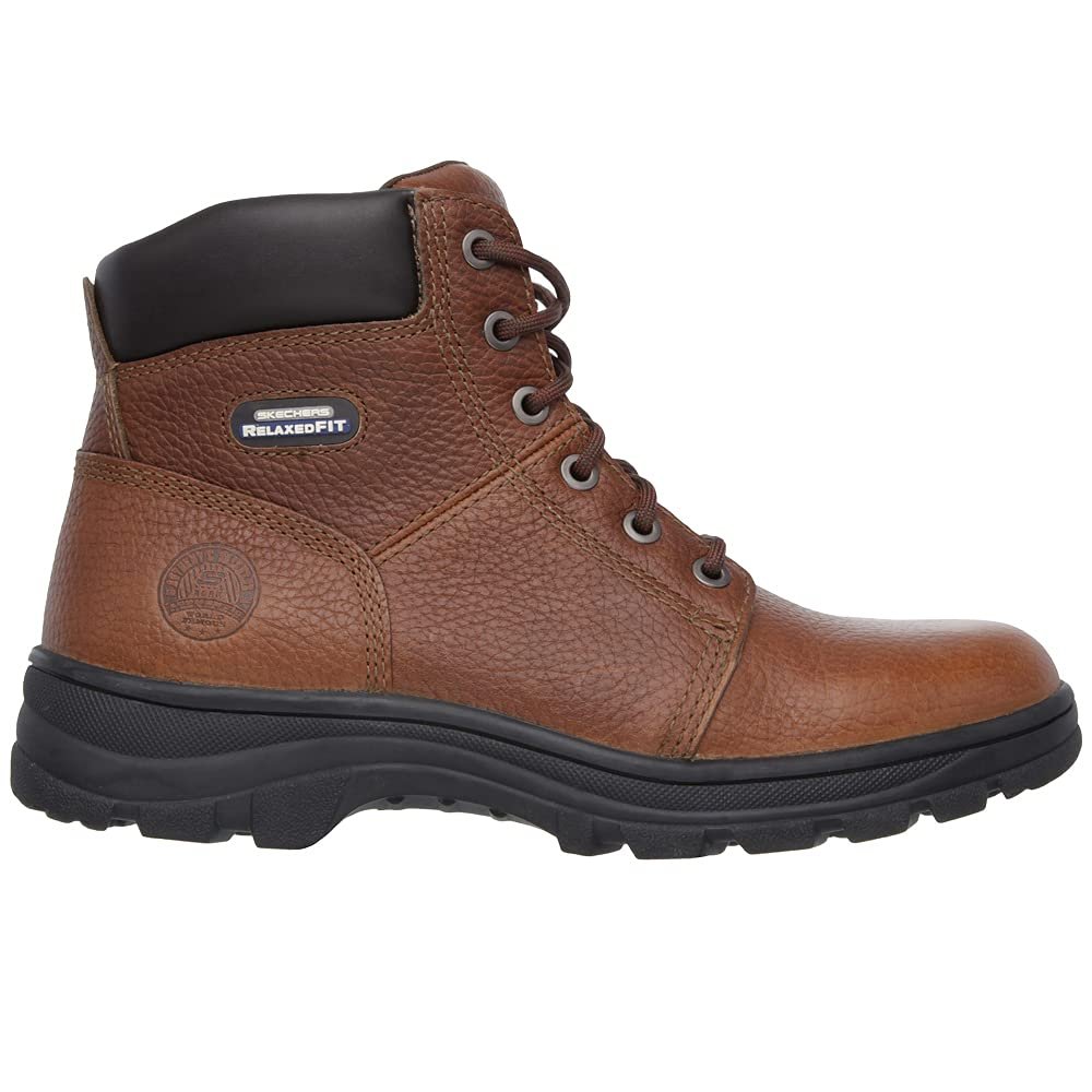 Черевики Skechers Workshire Combat, коричневий, 39.5 EU, фото №4