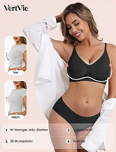 Бюстгальтер Seamless Vertvie без кісточок Push Up м'який ціна на synthetic.ua - Фото 1 Бюстгальтер Seamless Vertvie без кісточок Push Up м'який synthetic.ua - Фото 1