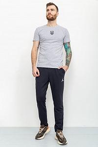 Чоловічий футболка з тризубом колір світло-сирий 226R022 synthetic.ua - Фото 1