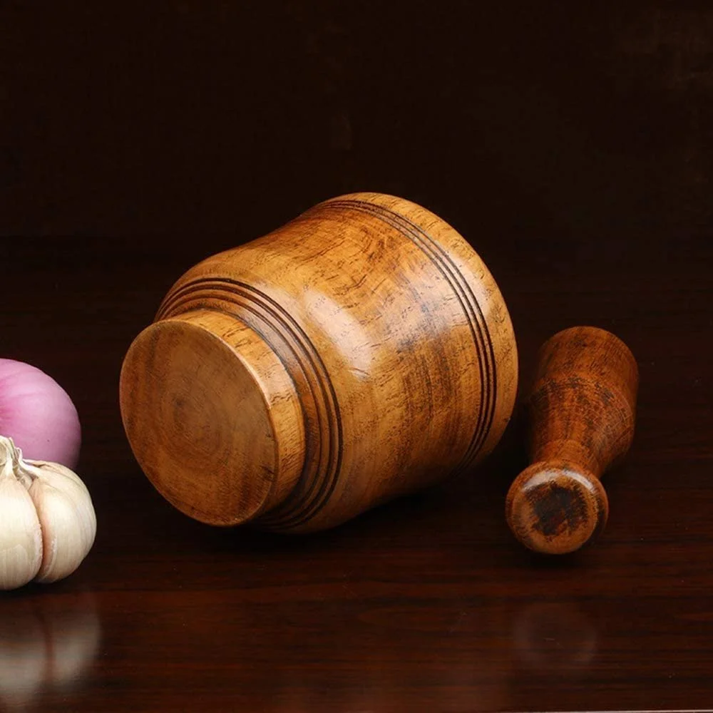 Ступка и пестик Деревянные, фото №3