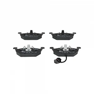 Комплект тормозных колодок ATE AUDI SKODA VW VAG передние + задние synthetic.ua - Фото 1