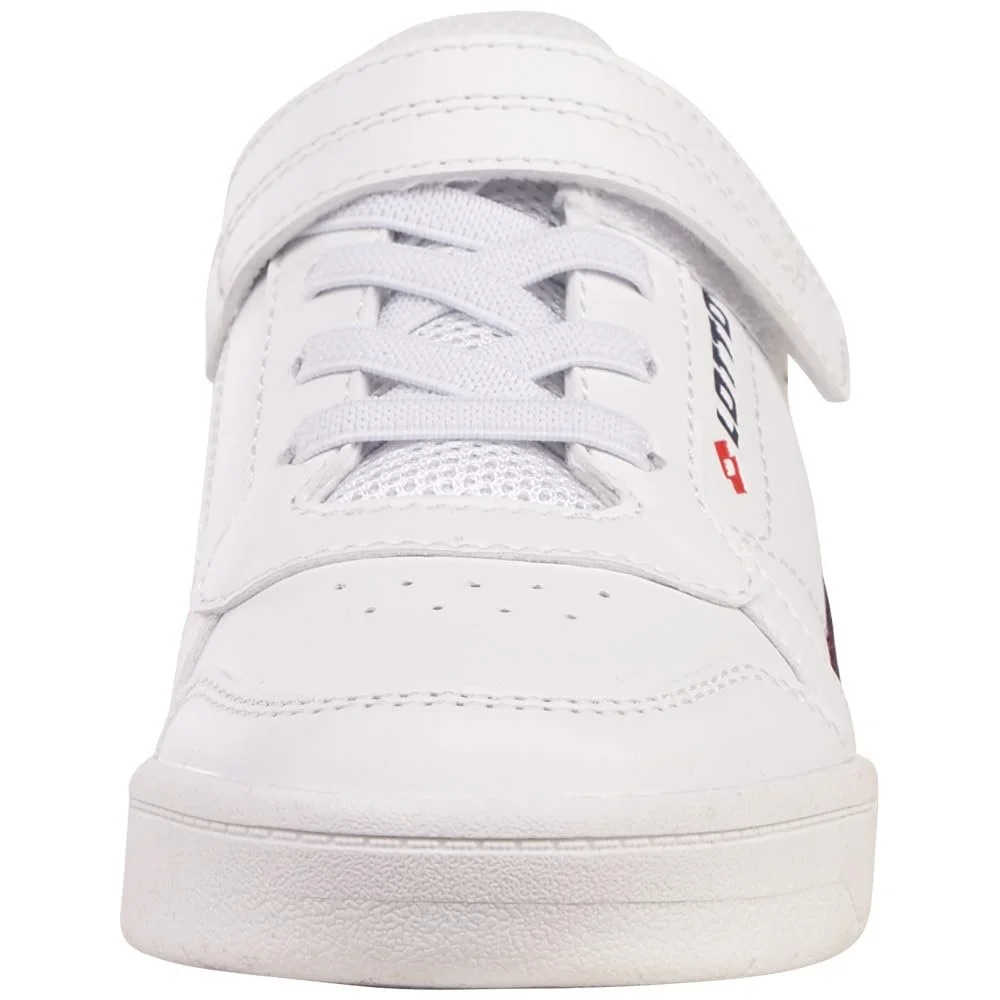 Кроссовки Lotto Nandu K Unisex для детей Stylecode: 2600310K черно-белые, фото №2 Кроссовки Lotto Nandu K Unisex для детей Stylecode: 2600310K черно-белые, фото №2