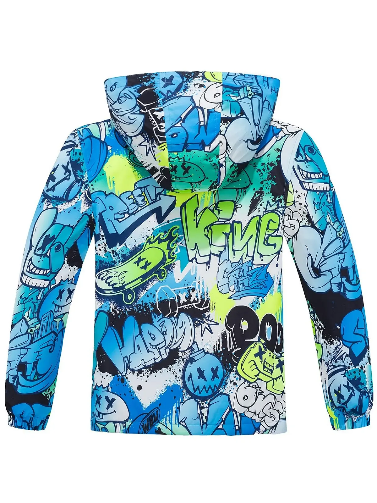 Куртка NATUST для хлопчиків, водонепроникна, дитяча, з підкладкою, дощова, фото №2