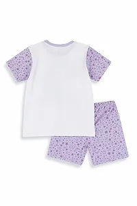 Комплект піжамний Chicco Einhorn для дівчинки, бавовна, короткий рукав synthetic.ua - Фото 1