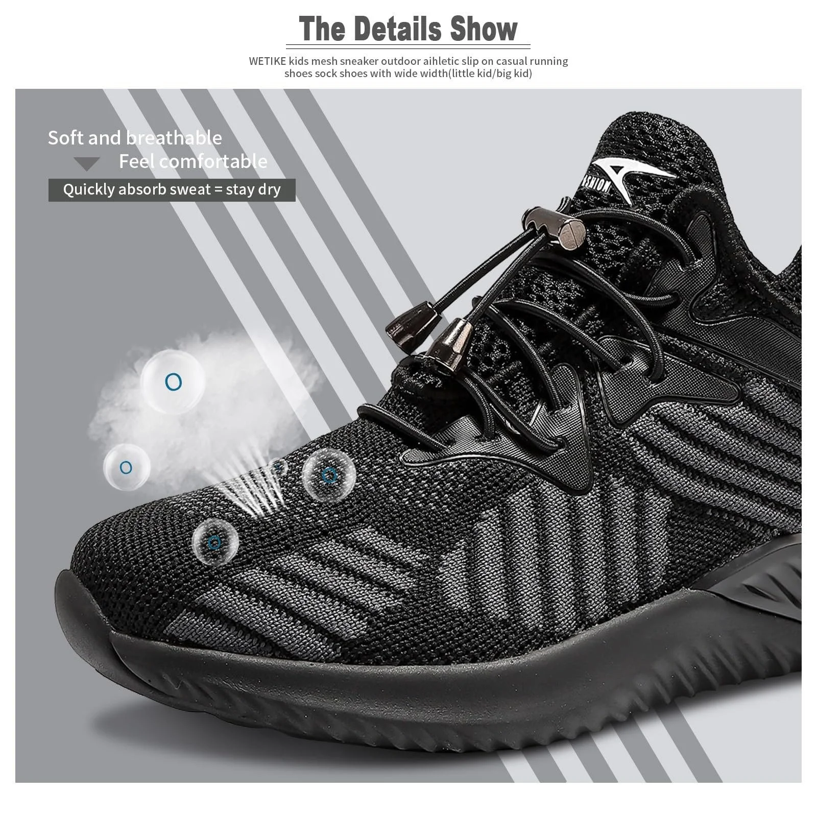 Кросівки VITIKE Дитячі кросівки Спортивне взуття для хлопчиків, фото №3