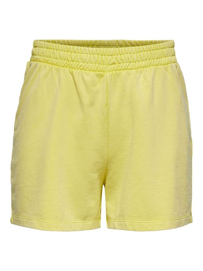 Шорты ONLY ONLSMILEY LIFE SHORTS SWT 15232827 Желтый M, фото №3
