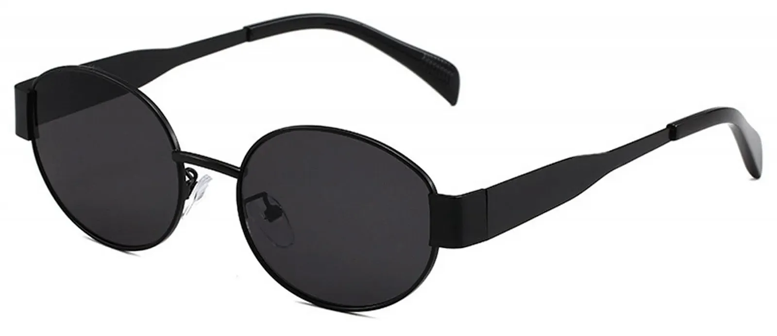 Вінтажні овальні поляризовані жіночі сонцезахисні окуляри LHSDMOAT, Retro 90s, фото №1