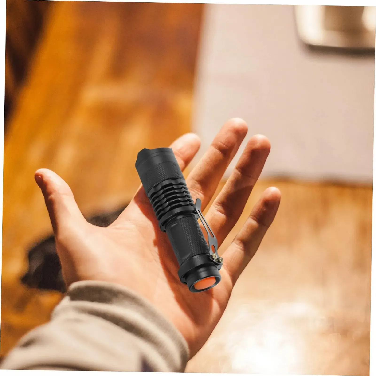 Ліхтар Q5 7W 300LM Водонепроникний Zoomable Міні-ліхтар Алюмінієвий корпус, фото №3