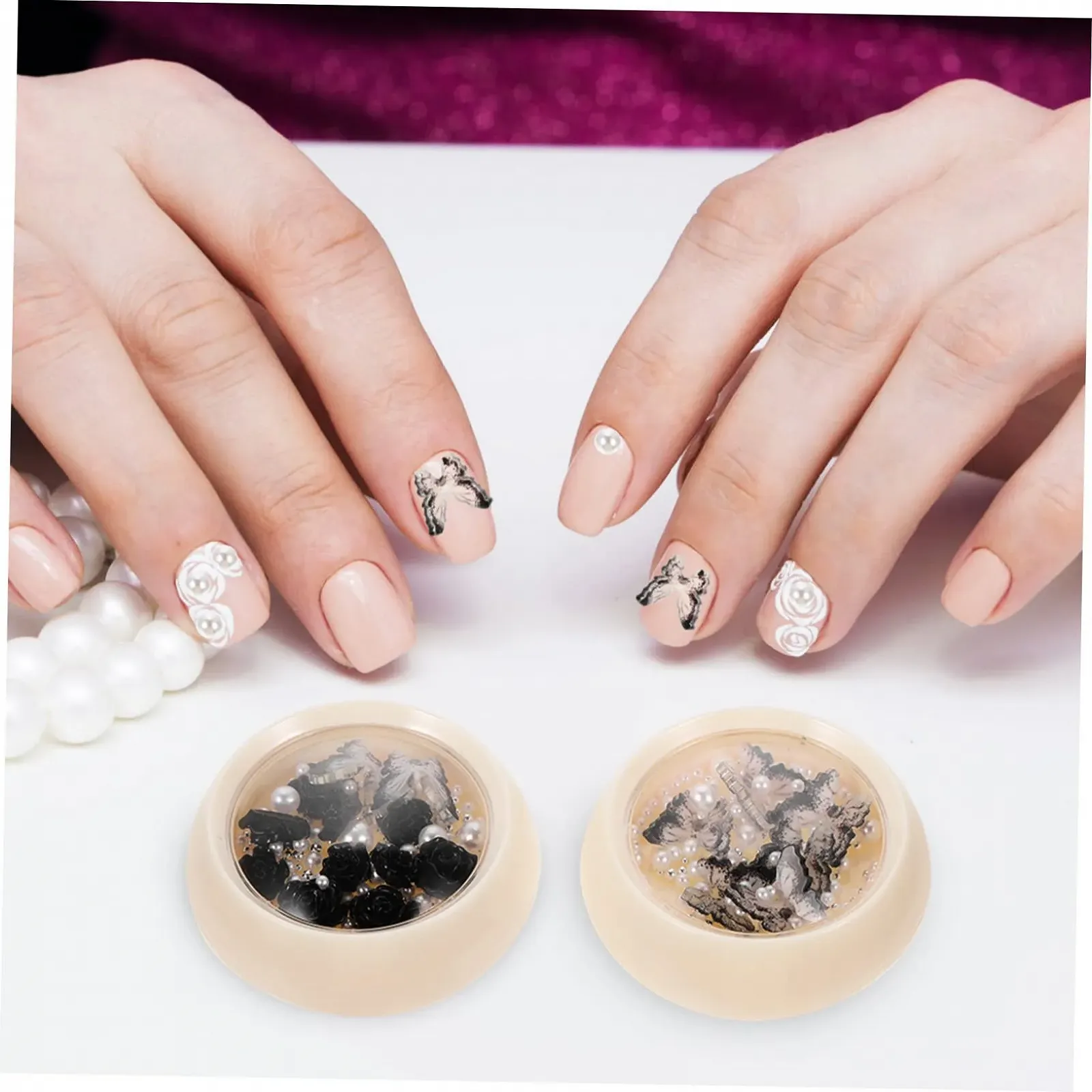 Стрази FRCOLOR Діаманти для нігтів Набір Червона літера, фото №8