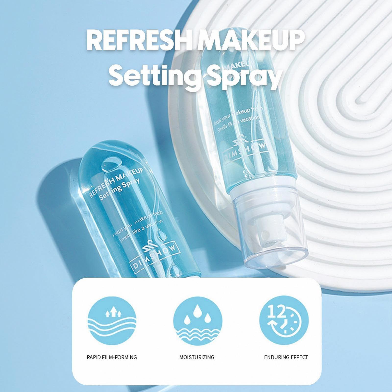 Спрей фиксирующий для макияжа Lingjiong Матирующий Увлажняющий для жирной кожи 100 мл, фото №5 Спрей фиксирующий для макияжа Lingjiong Матирующий Увлажняющий для жирной кожи 100 мл, фото №5