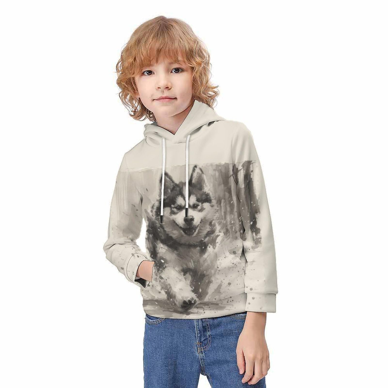 Худі KHHKJBVCE Скелет 3D для дітей Спортивний, фото №2