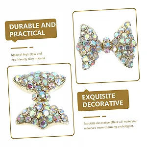 Украшения для ногтей Бантики 10 шт. synthetic.ua - Фото 1