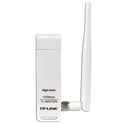 Беспроводной адаптер TP-Link TL-WN722N 150Mbps USB внешняя антенна, фото №2