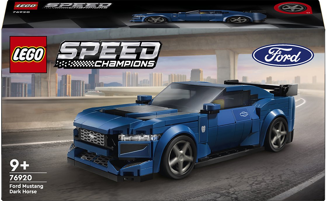 Конструктор Лего LEGO Speed Champions Спортивний автомобіль Ford Mustang Dark Horse (76920), фото №1