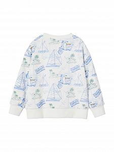 Толстовка Vertbaudet для хлопчиків з переробленого поліестеру synthetic.ua - Фото 1