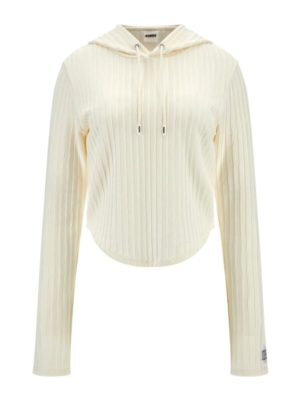 Жіночий худі GUESS V4RQ03KC2U2 Cream, фото №1