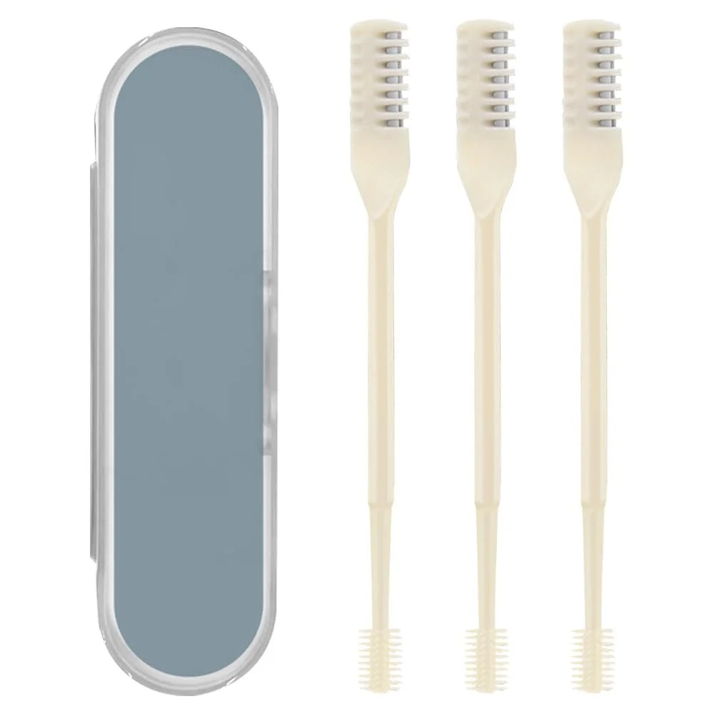 Тример NAVESO Nose Hair 2-in-1 Double Sided Ear Picker No Power Кремово-жовтий, фото №7