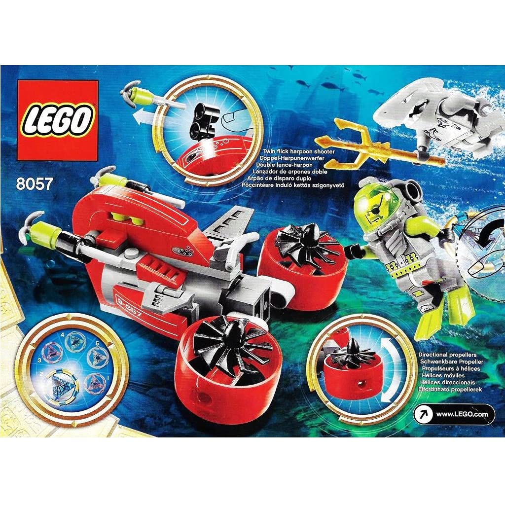 Конструктор LEGO Atlantis 8057 Wreck Raider, фото №2