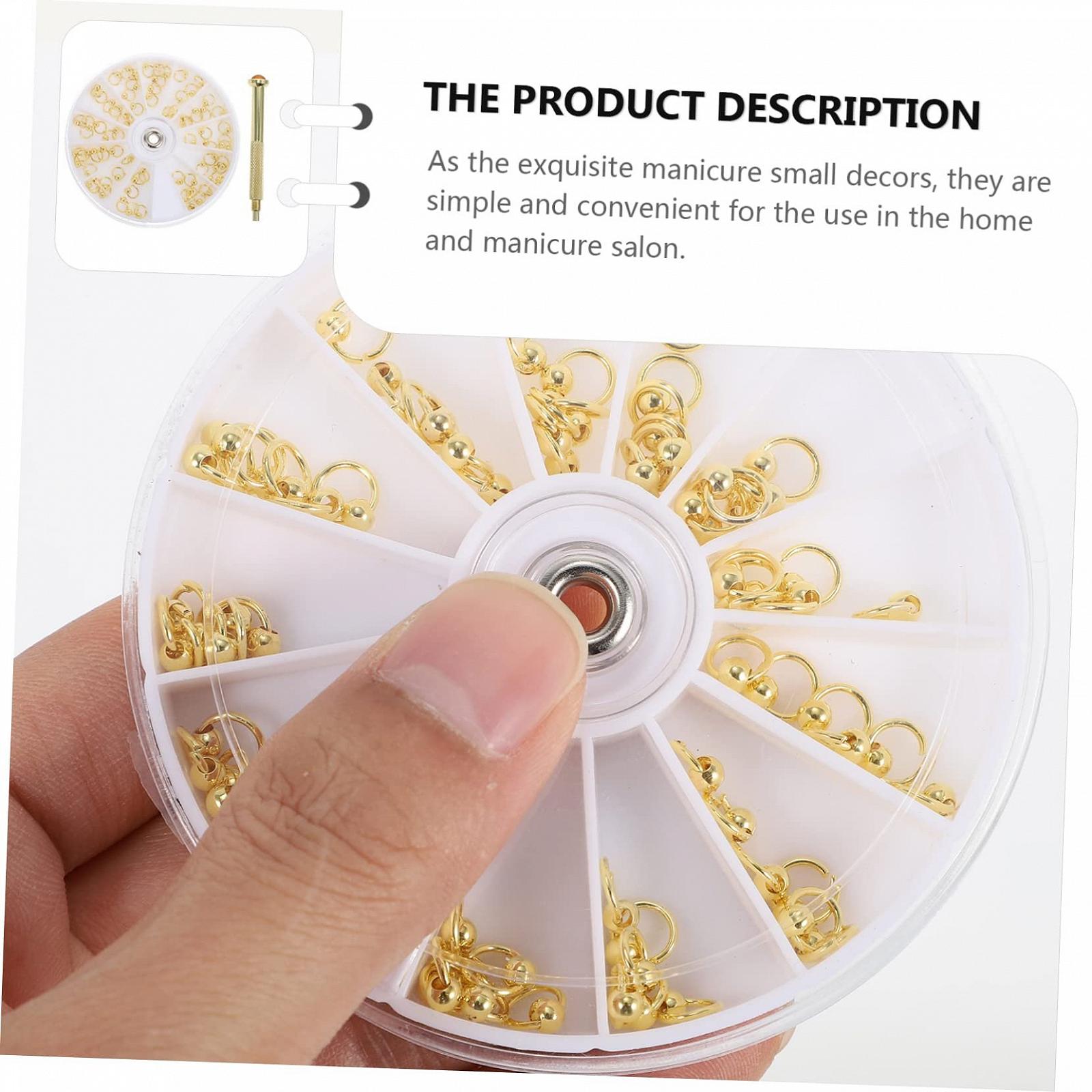 Подвески для ногтей Тип Сплав WOONEKY Набор Модный Самодельный Маникюрный Декор, фото №2