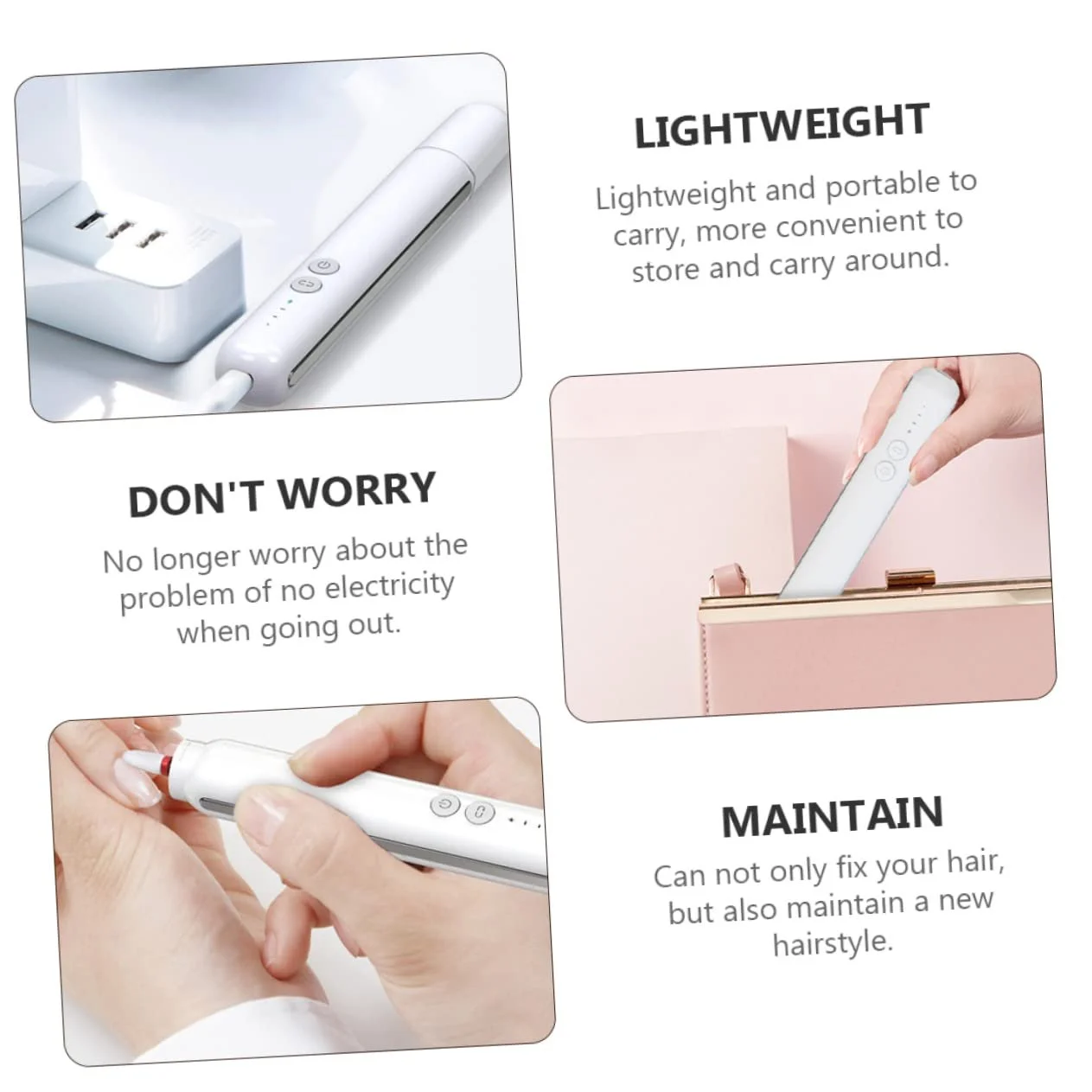 Електричний Набор для Маникюра WRITWAA 1 шт. USB Для путешествий Дома, фото №3 Електричний Набор для Маникюра WRITWAA 1 шт. USB Для путешествий Дома, фото №3