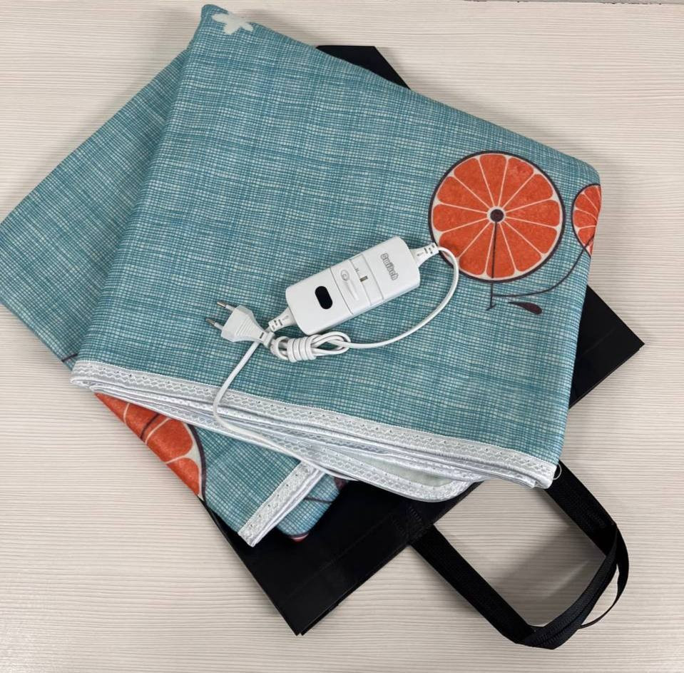 Электрическая простынь одеяло Electric Blanket 5734 150х120см, фото №2 Электрическая простынь одеяло Electric Blanket 5734 150х120см, фото №2