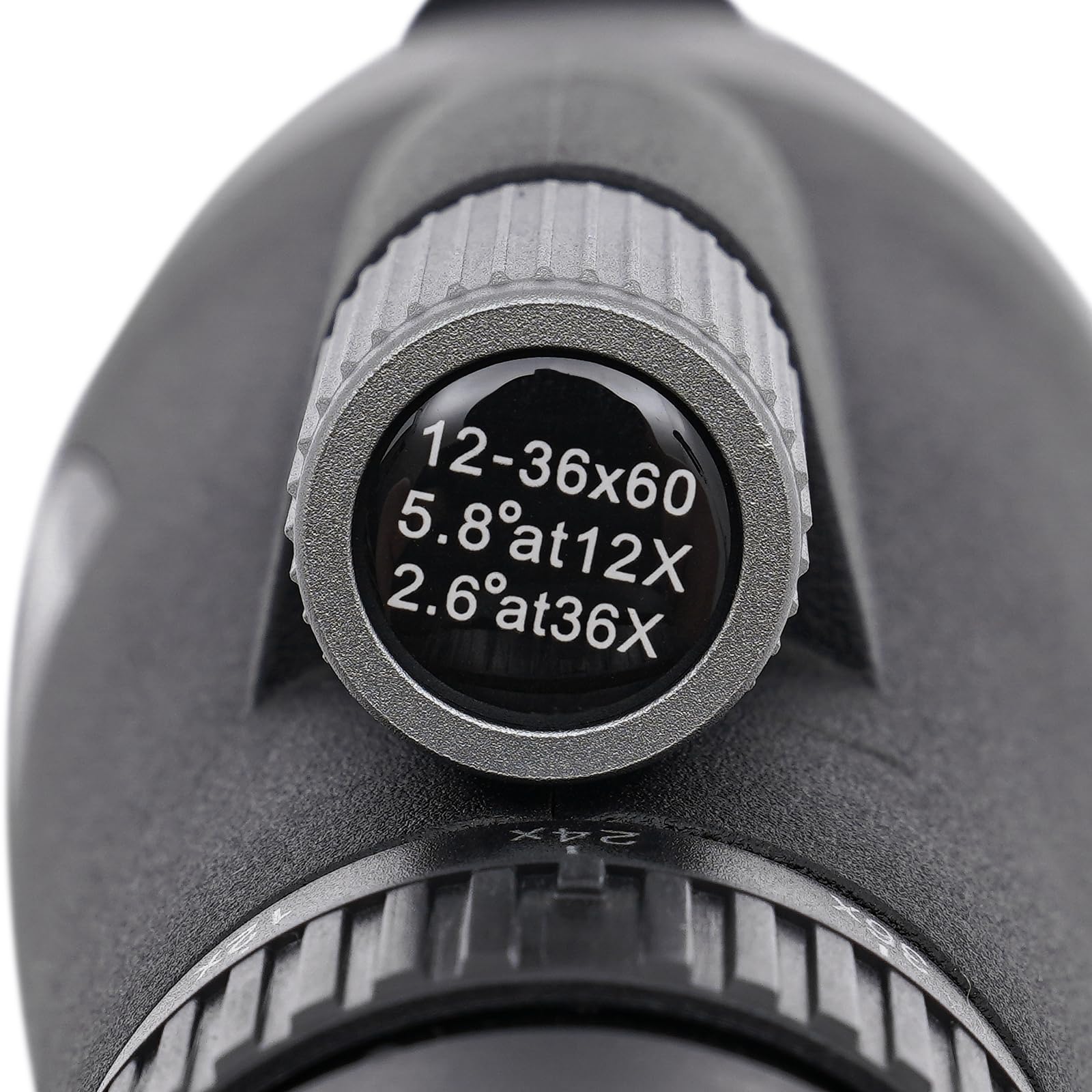 Монокулярний телескоп 12-36x60 з тримачем для штатива чорний, фото №6