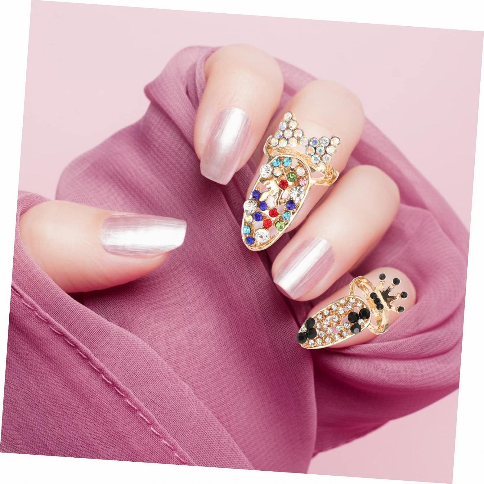 Набір страз для нігтів WOONEKY. Модні прикраси, фото №4