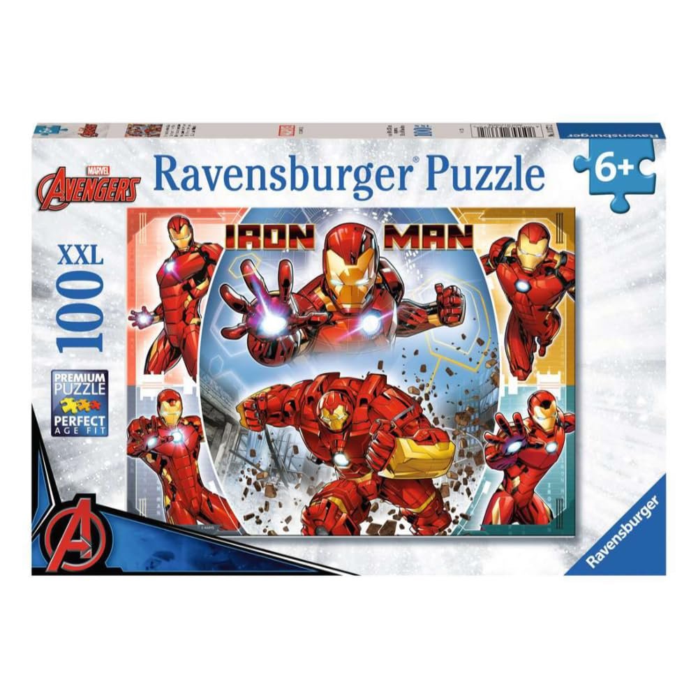 Пазл Ravensburger XXL Iron Man 100 элементов 6+, фото №1