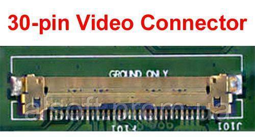 Матрицы для ноутбуков BOE-Hydis 15.6" Full HD 1920х1080, BOE NV156FHM-N49 (250cd/m2, 85/85/85/85), TFT, LED, 30-pin (eDP, разьем внизу справа), матовая, slim (350мм), крепление ушки A42127, фото №2