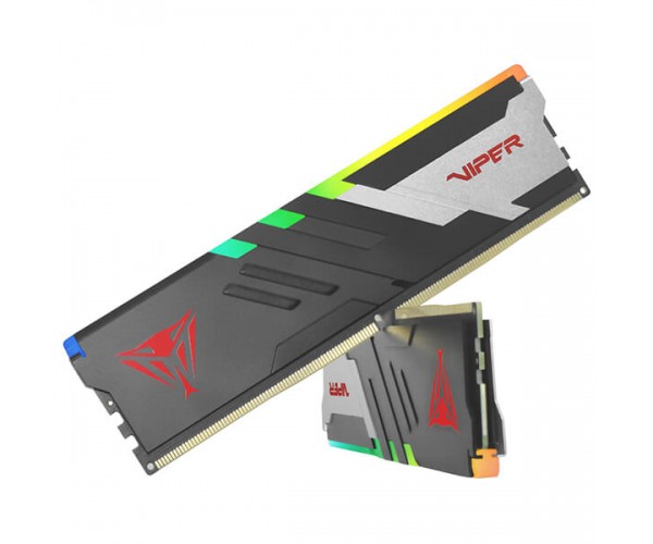 Модуль пам яті DDR5 2x16GB/6400 Patriot Viper Venom RGB PVVR532G640C32K, фото №5