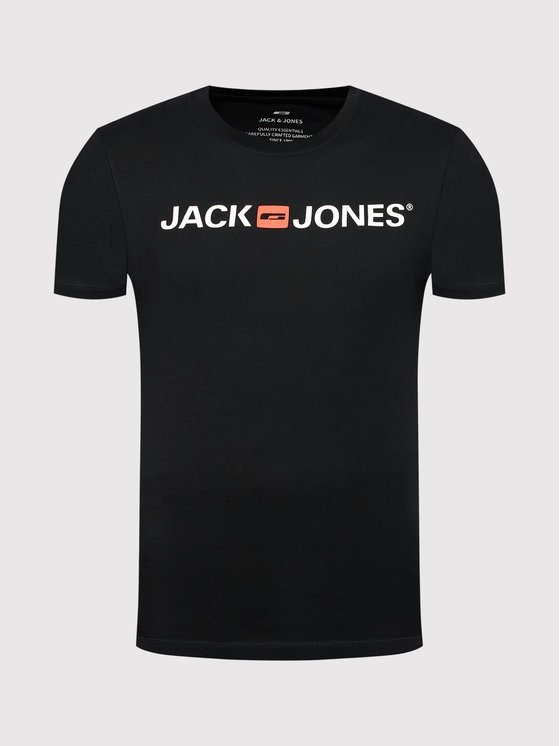 Футболка Jack&Jones LOGO TEE SS CREW NECK 3PK MP 12191330 Чёрный M, фото №1