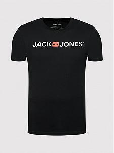 Футболка Jack&Jones LOGO TEE SS CREW NECK 3PK MP 12191330 Чёрный S - Фото 1