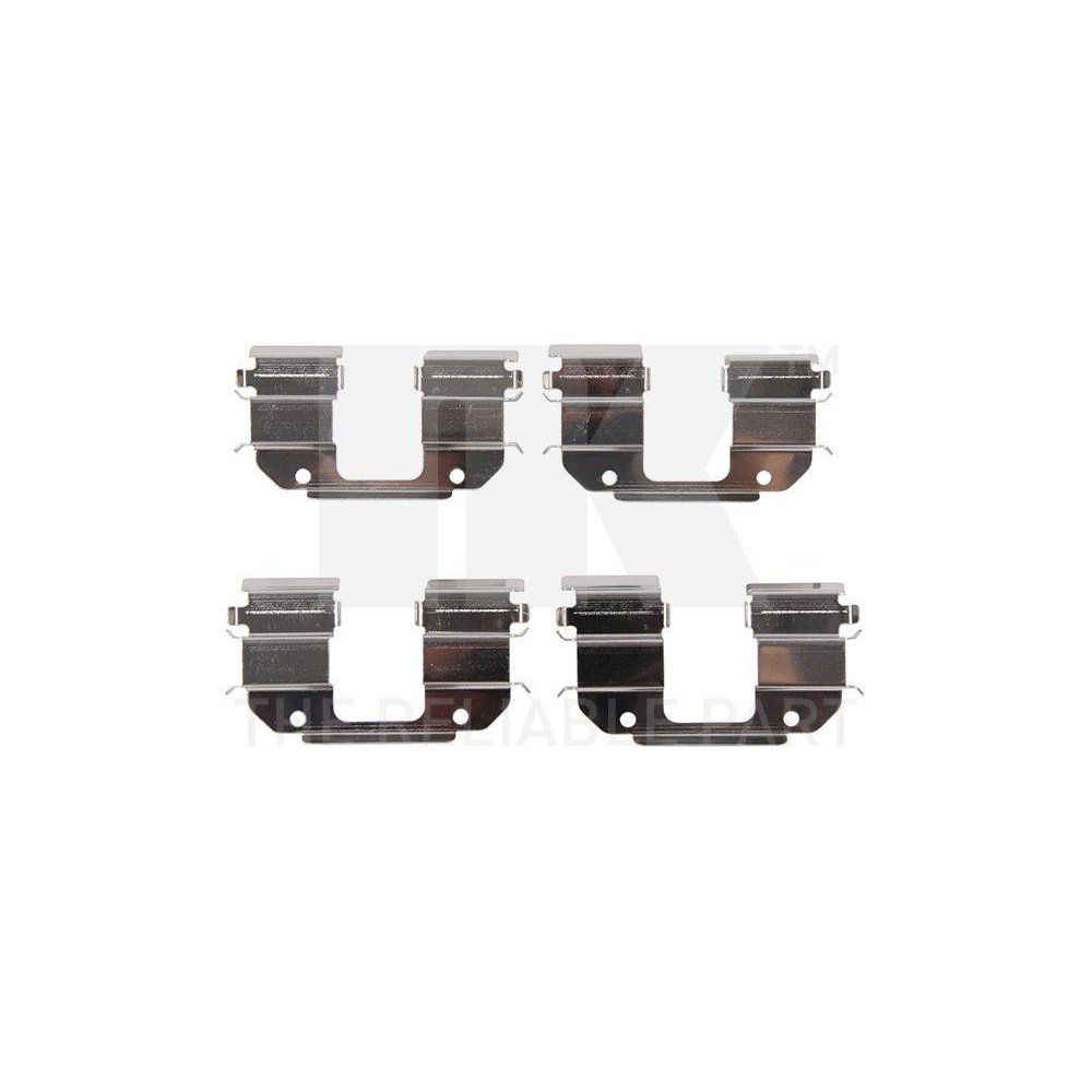 Комплект принадлежностей дисковых тормозных колодок NK 7950285 передний мост, фото №1 Комплект принадлежностей дисковых тормозных колодок NK 7950285 передний мост, фото №1