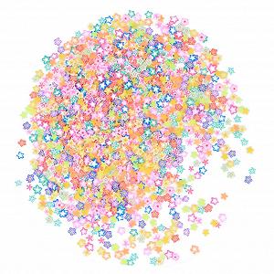 Украшения для ногтей Керамика Фрукты Beavorty 1000 штук Цветные Пятиконечная звезда - Фото 1