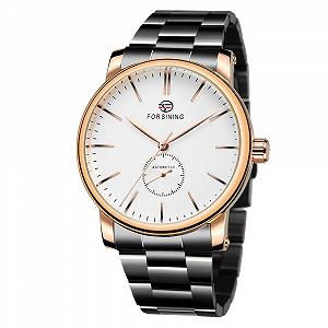 Годинник Forsining 8214, Rose Gold-White - Фото 1