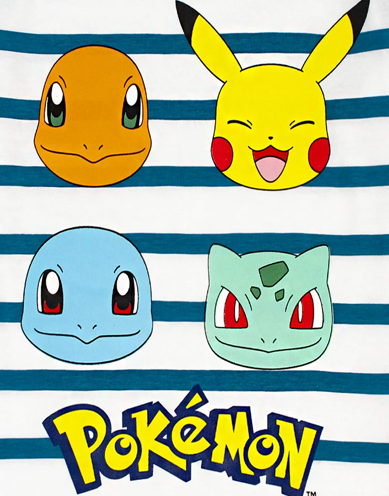 Піжама Pokemon Pikachu Дитяча Футболка в смужку та Штани, фото №6