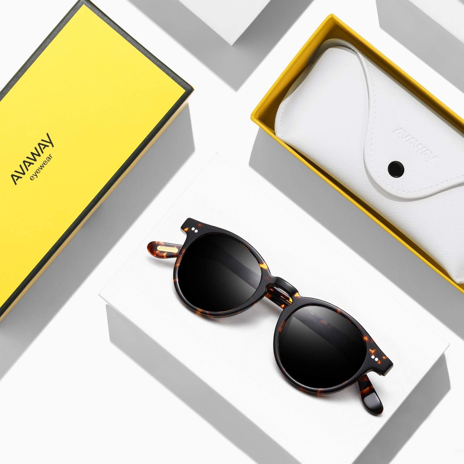 Сонцезахисні окуляри для маленького обличчя AVAWAY Вінтажні Ретро Поляризовані, фото №6