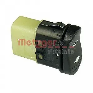 Перемикач склопідйомника METZGER 0916519 для FORD, з боку пасажира synthetic.ua - Фото 1