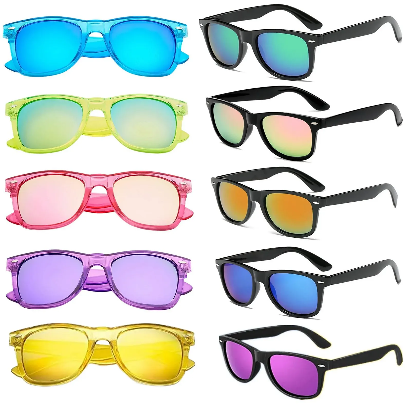 Сонцезахисні окуляри FSMILING Набір 10 шт., фото №1