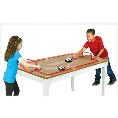 Игровой набор RongXin для домашнего футбола аэромяч с воротами и клюшками 11 см 3235, фото №4 Игровой набор RongXin для домашнего футбола аэромяч с воротами и клюшками 11 см 3235, фото №4