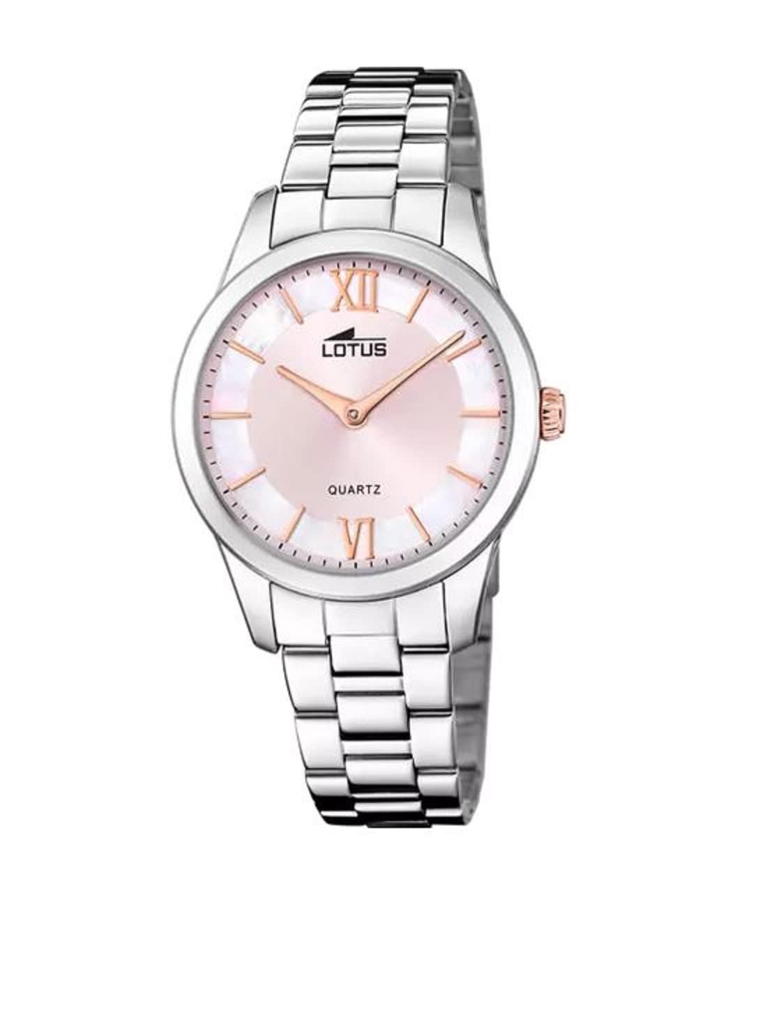 Женские часы Lotus 18889/2 Сталь Серебристый/Белый/Розовое Золото, 34 мм, фото №1 Женские часы Lotus 18889/2 Сталь Серебристый/Белый/Розовое Золото, 34 мм, фото №1