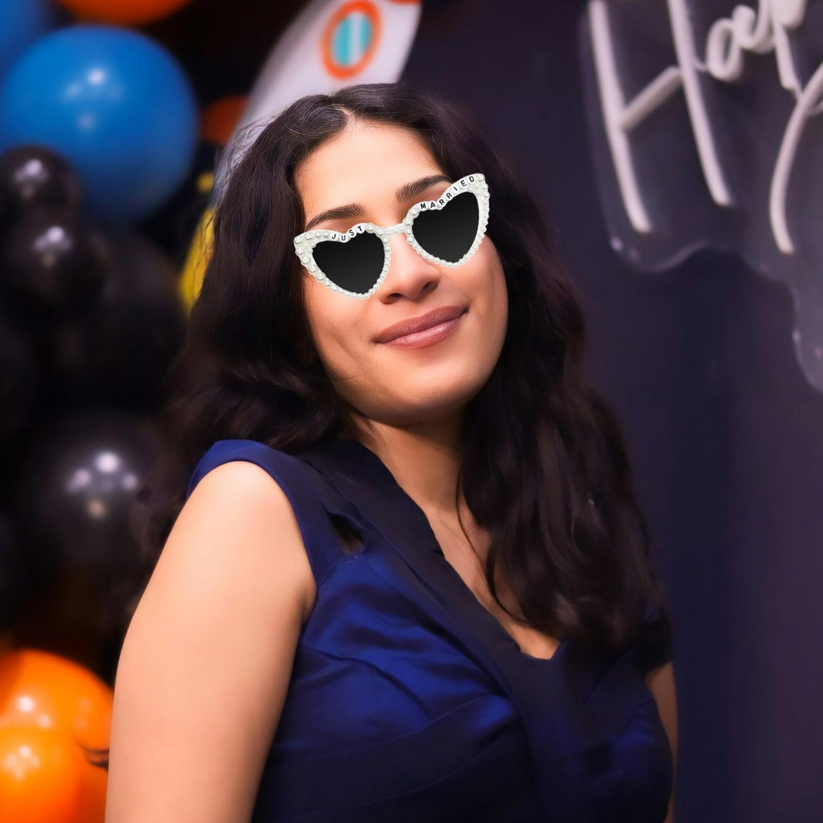 Солнцезащитные очки невесты Topfunyy для девичника, фото №4
