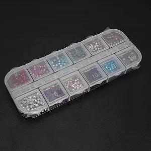 Кристаллы для ногтей Uxsiya AB, стразы для дизайна ногтей - Фото 1