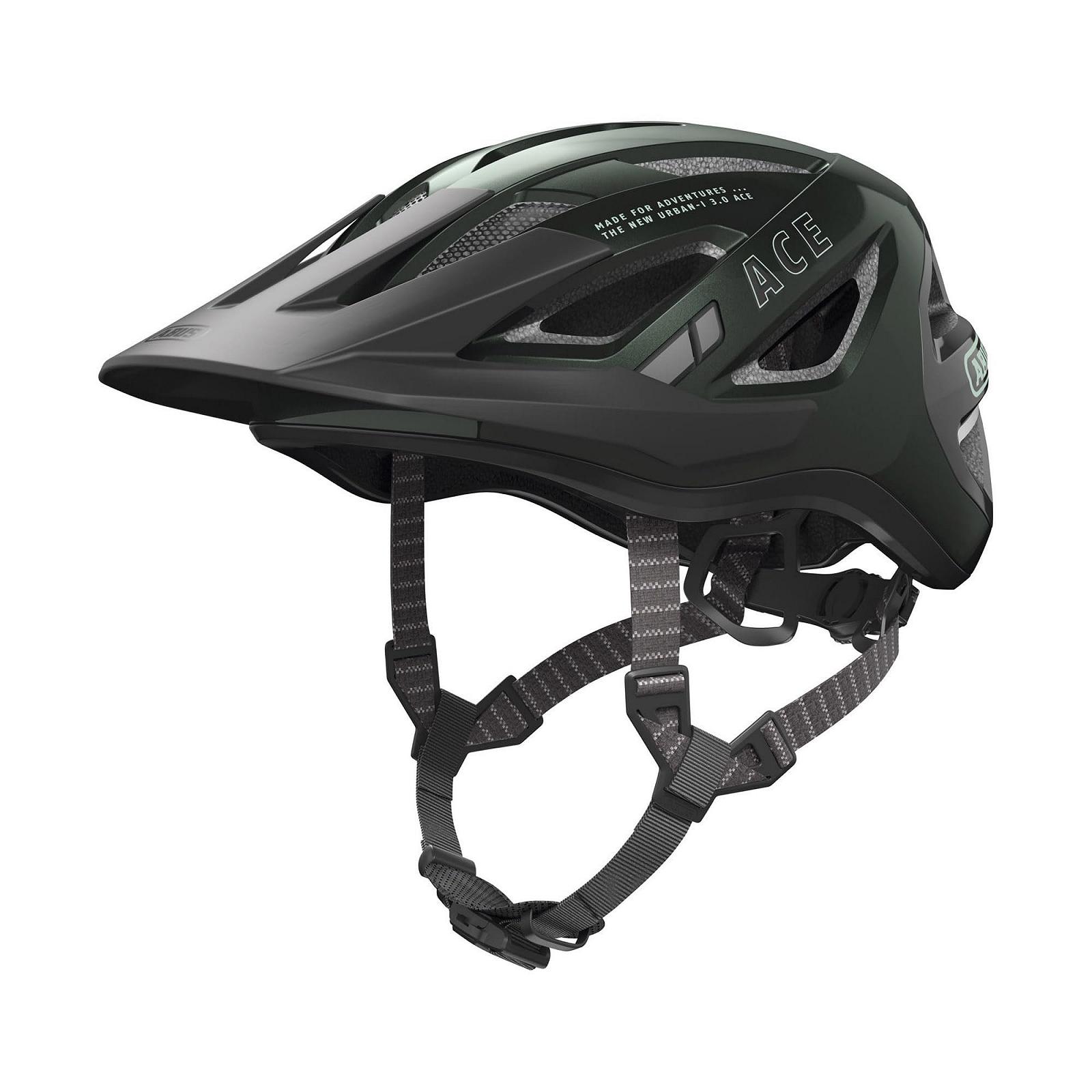Шлем Abus Urban-I 3.0 ACE, городской, велосипедный, со светодиодным задним фонарем, удлиненным козырьком и магнитной застежкой, для мужчин и женщин, фото №5