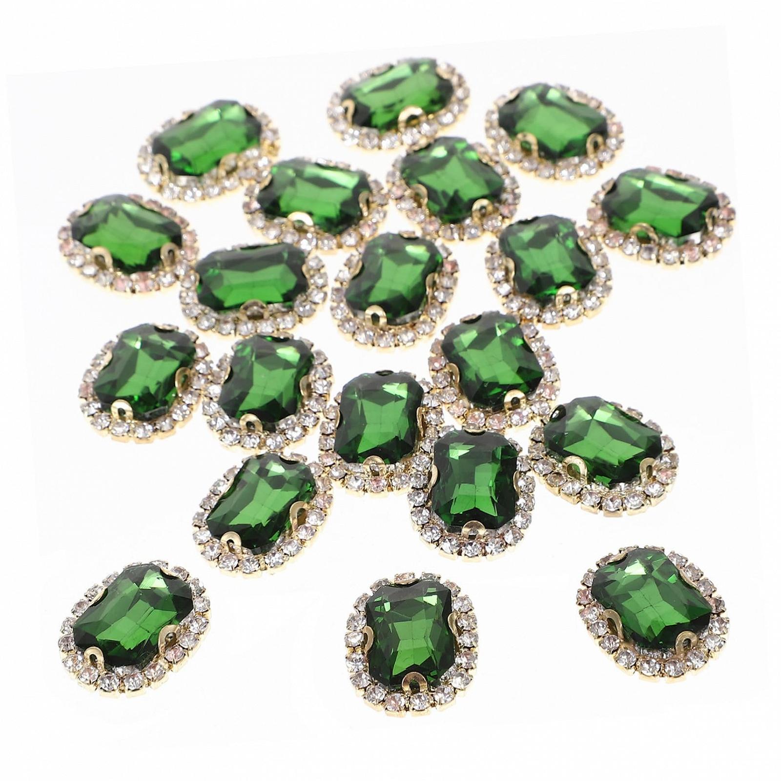 Стразы 20шт декоративные материалы для одежды и чехлов телефонов, фото №1