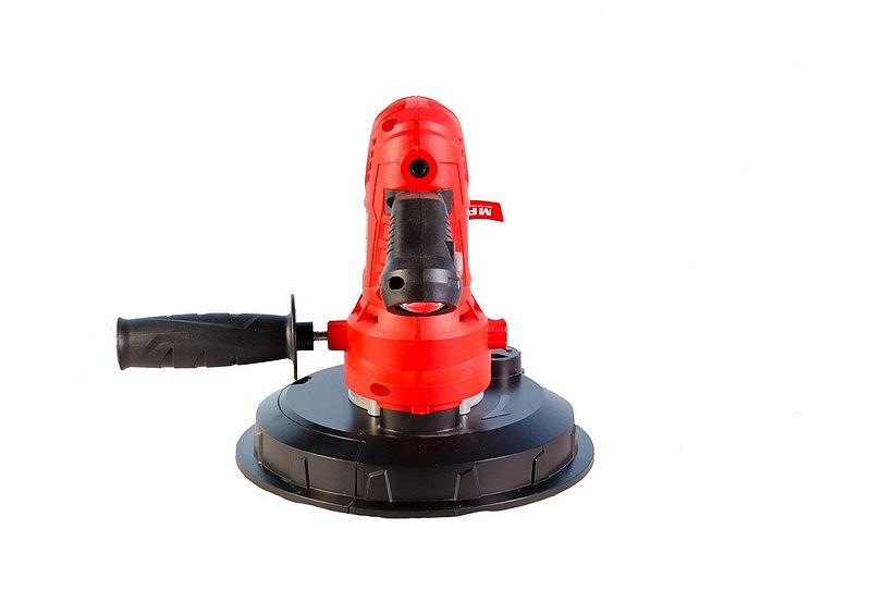 Шліфмашина для стін і стелі MPT 850 Вт 1400-2700 об/хв Ø180 мм аксесуари 6 шт MDS1853A, фото №3