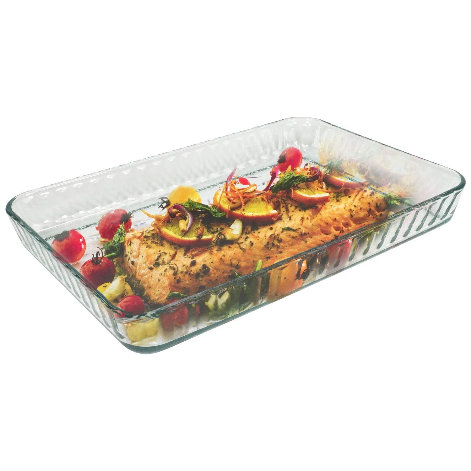 Набір форм для запікання Pasabahce Borcam Скляна квадратна велика, фото №6