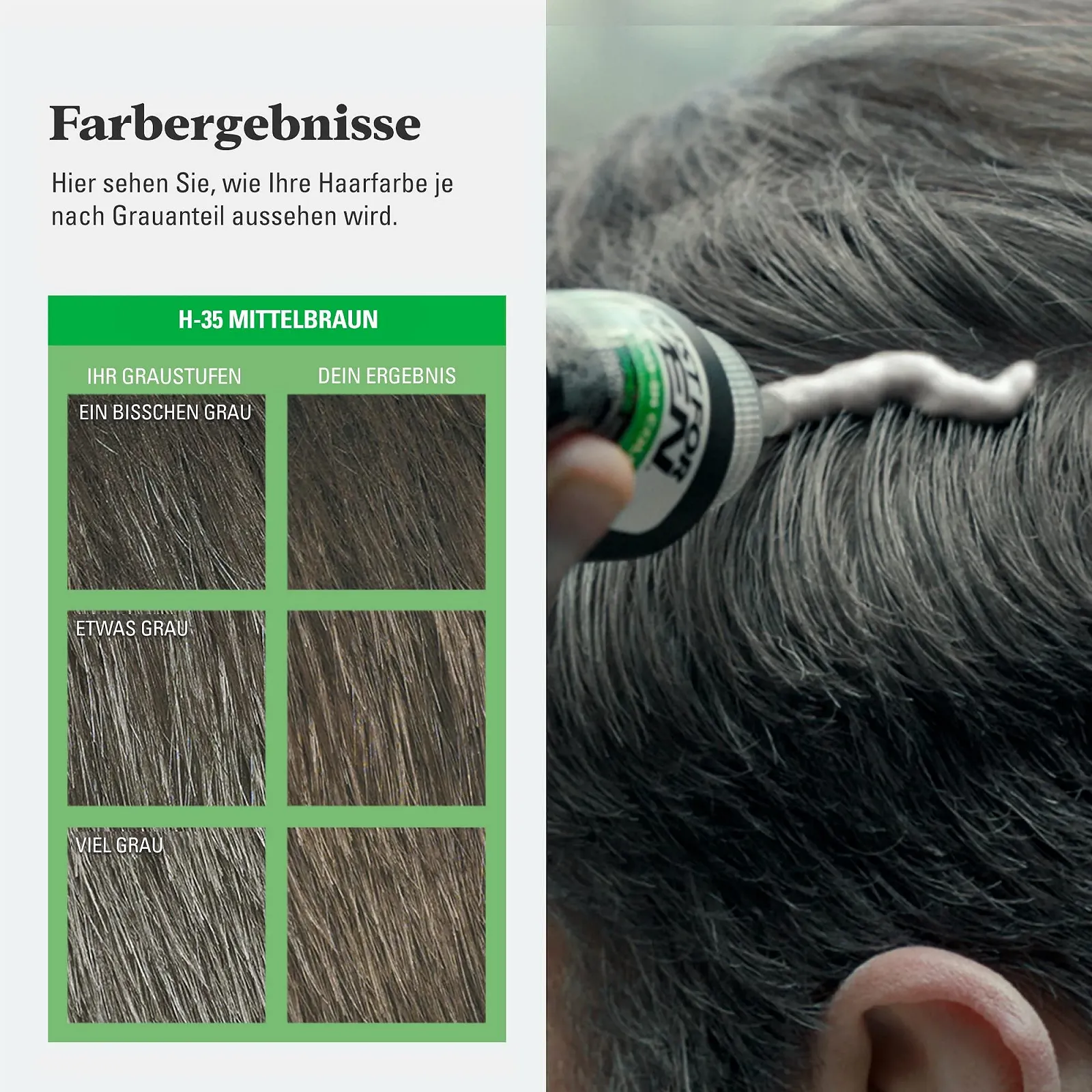 Фарба для волосся Just for Men Original Formula Світло-коричневий H35, фото №6 Фарба для волосся Just for Men Original Formula Світло-коричневий H35, фото №6